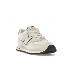 Кроссовки New Balance 574 Off White Burgundy (2023)