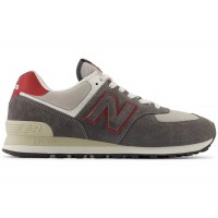 New Balance 574 Castlerock Team Red