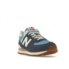 Кроссовки New Balance 574 Blue White Gum