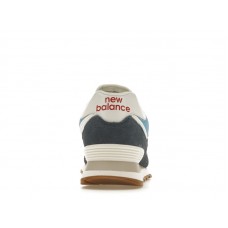 Кроссовки New Balance 574 Blue White Gum