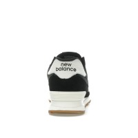 New Balance 574 Black White Gum Brown