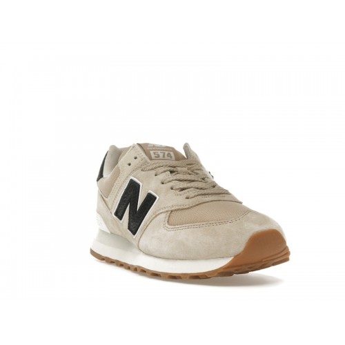 Кроссы New Balance 574 Incense Black - мужская сетка размеров