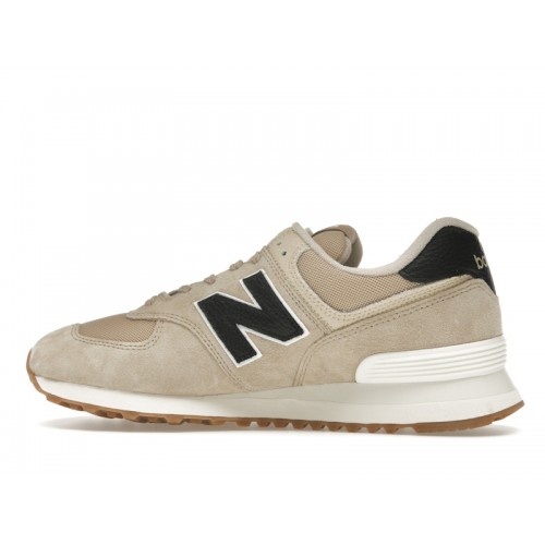 Кроссы New Balance 574 Incense Black - мужская сетка размеров