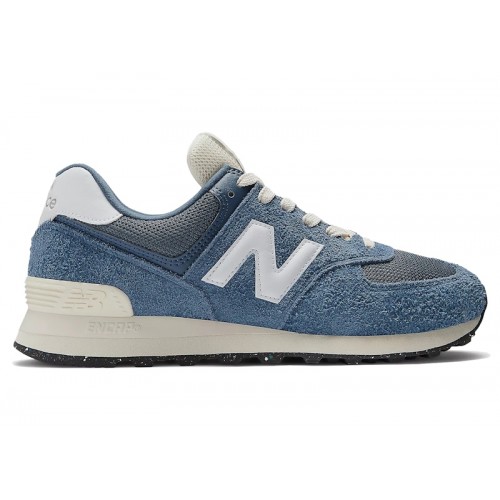 Кроссы New Balance 574 Vintage Indigo - мужская сетка размеров