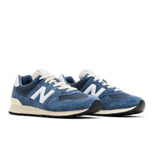New Balance 574 Vintage Indigo - мужская сетка размеров