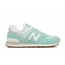 Кроссовки New Balance 574 Turquoise Green White Gum