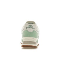 New Balance 574 Turquoise Green White Gum