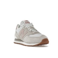 New Balance 574 White Pink Gum