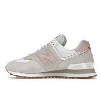 New Balance 574 White Pink Gum