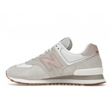 Кроссовки New Balance 574 White Pink Gum