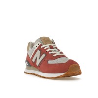 Кроссовки New Balance 574 Mineral Red White Gum