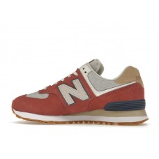 Кроссовки New Balance 574 Mineral Red White Gum