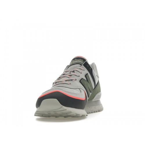 Кроссы New Balance 574 All Terrain Grey Olive - мужская сетка размеров