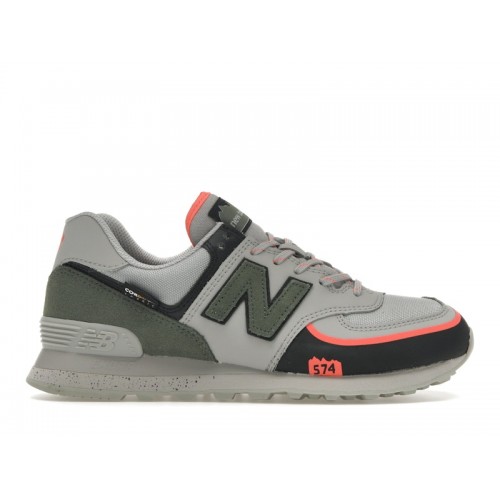 Кроссы New Balance 574 All Terrain Grey Olive - мужская сетка размеров