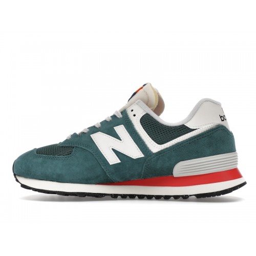 New Balance 574 New Spruce Sea Salt - мужская сетка размеров