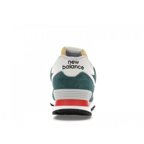 New Balance 574 New Spruce Sea Salt - мужская сетка размеров