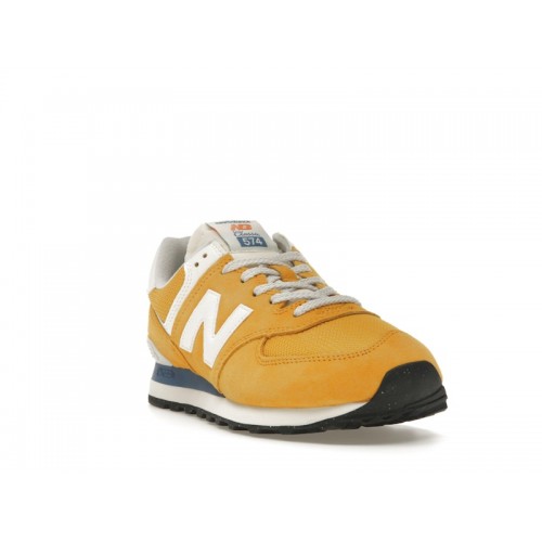 New Balance 574 Marmalade Sea Salt - мужская сетка размеров