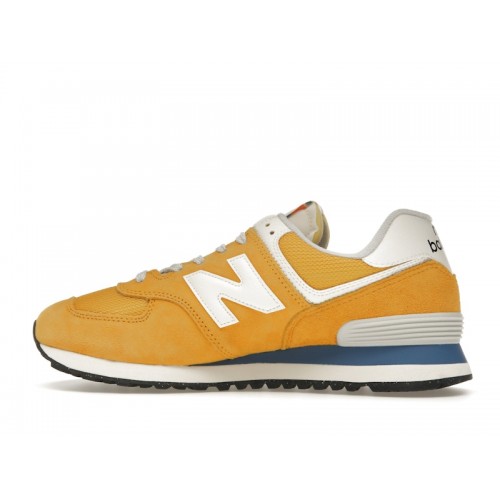New Balance 574 Marmalade Sea Salt - мужская сетка размеров