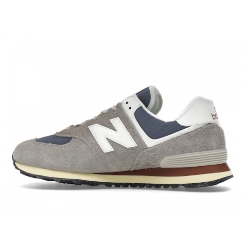 New Balance 574 Arid Stone Sea Salt - мужская сетка размеров