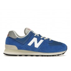 Кроссовки New Balance 574 Blue White Silver