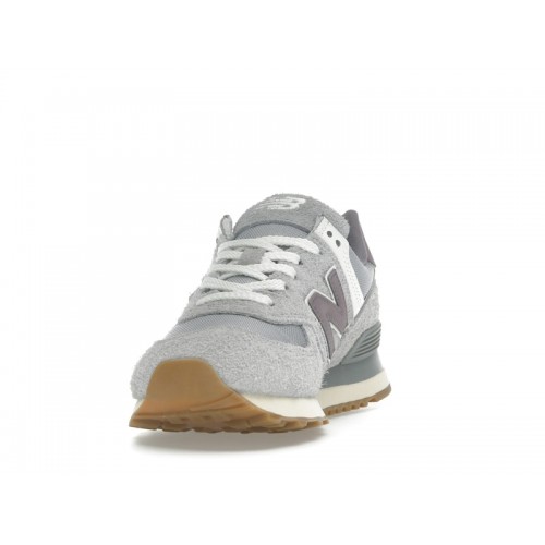 New Balance 574 Rain Cloud Grey - мужская сетка размеров