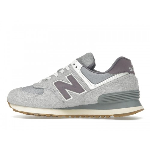 New Balance 574 Rain Cloud Grey - мужская сетка размеров