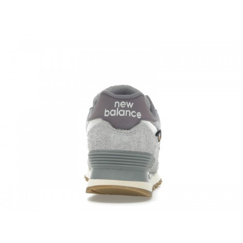 New Balance 574 Rain Cloud Grey - мужская сетка размеров
