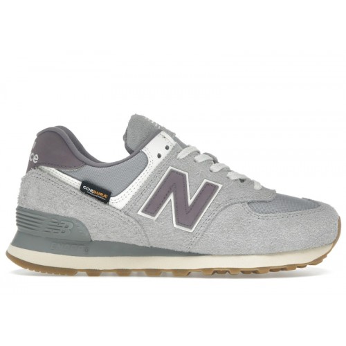New Balance 574 Rain Cloud Grey - мужская сетка размеров