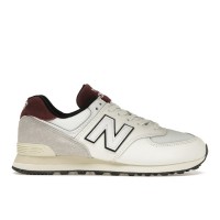 Кроссовки New Balance 574 White Burgundy