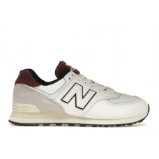 Кроссовки New Balance 574 White Burgundy