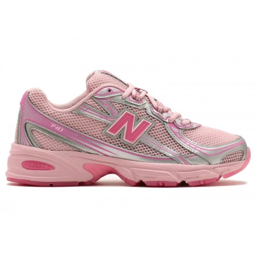 Кроссы New Balance 740 atmos Pink Vacation - мужская сетка размеров