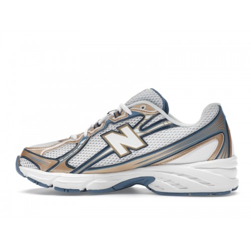Кроссы New Balance 740v2 Heron Blue Vintage Indigo - мужская сетка размеров