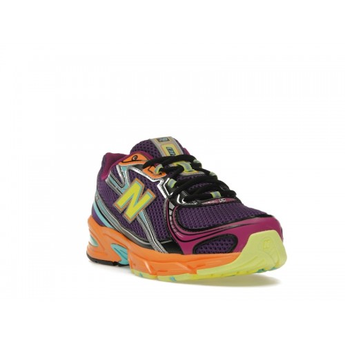 Кроссы New Balance 740v2 Concord Grape Sun Glow - мужская сетка размеров