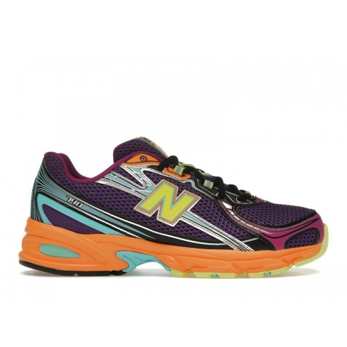 Кроссы New Balance 740v2 Concord Grape Sun Glow - мужская сетка размеров
