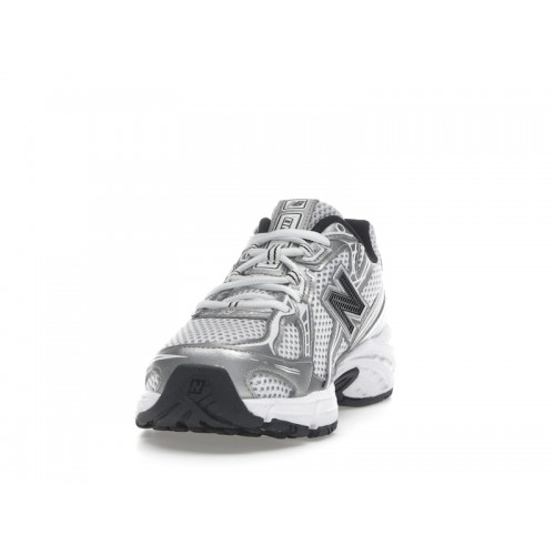 Кроссы New Balance 740 White Silver Metallic Navy - мужская сетка размеров