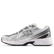 New Balance 740 White Metallic Silver Black