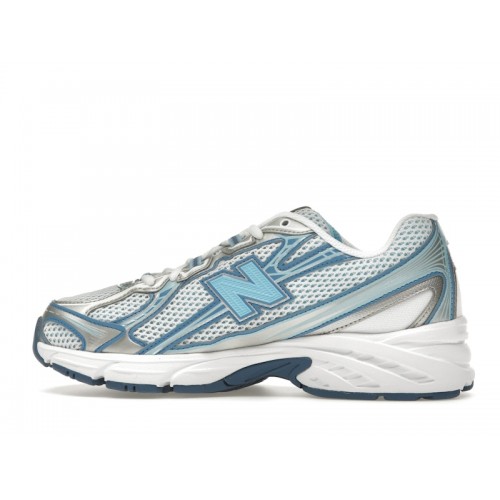 Кроссы New Balance 740v2 Blue Agate White - мужская сетка размеров