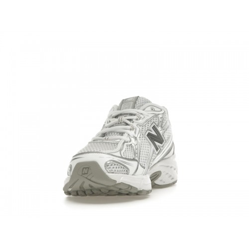 Кроссы New Balance 740v2 White Silver Reflection - мужская сетка размеров