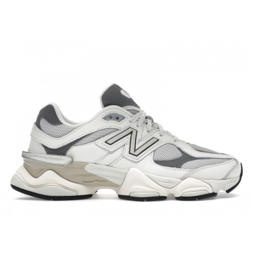 Кроссы New Balance 9060 Sea Salt Castlerock - мужская сетка размеров