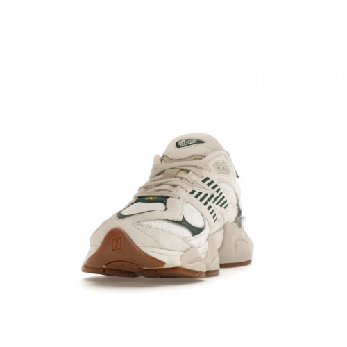 Кроссы New Balance 9060 White Green - мужская сетка размеров