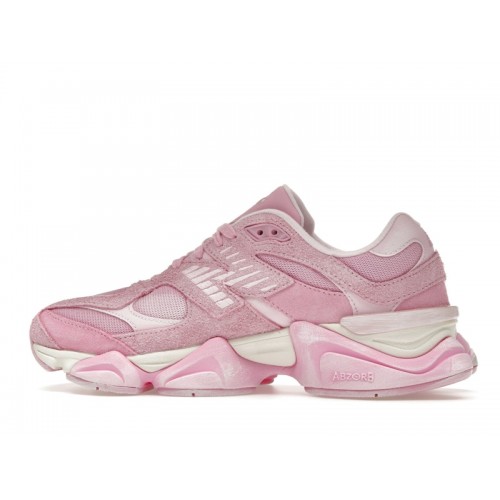 Кроссы New Balance 9060 ASOS Exclusive Pink Overdye - мужская сетка размеров