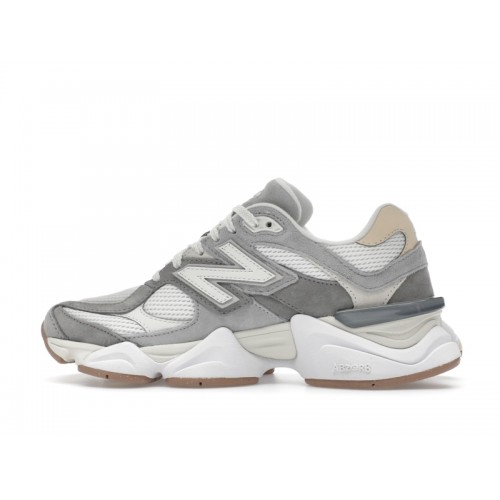 Кроссы New Balance 9060 Slate Grey Calcium - мужская сетка размеров