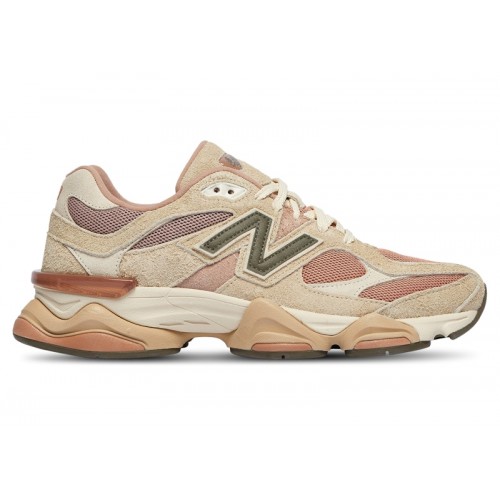 Кроссы New Balance 9060 Flat Taupe Light Sparrow (Foot Locker Exclusive) - мужская сетка размеров