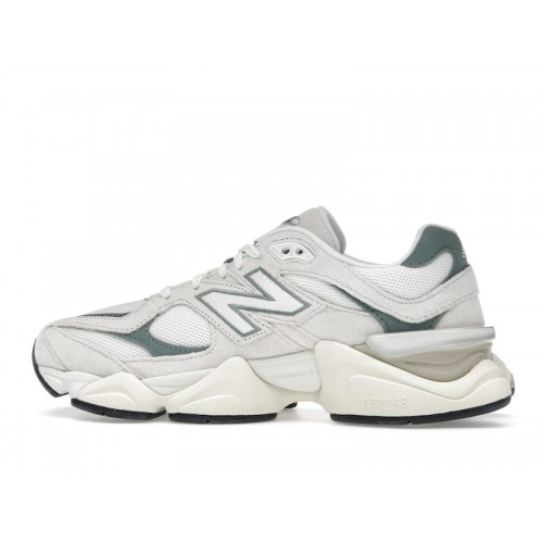 New Balance 9060 Linen Dark Juniper - мужская сетка размеров