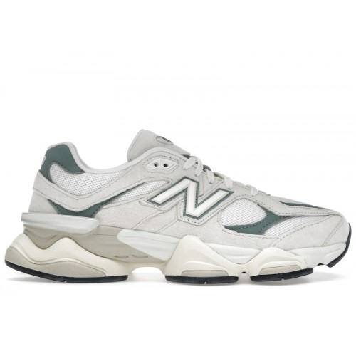 New Balance 9060 Linen Dark Juniper - мужская сетка размеров