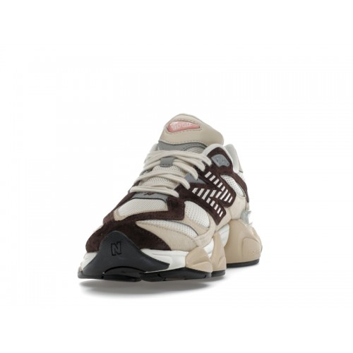 Кроссы New Balance 9060 Emerging Brown - мужская сетка размеров