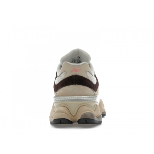 Кроссы New Balance 9060 Emerging Brown - мужская сетка размеров