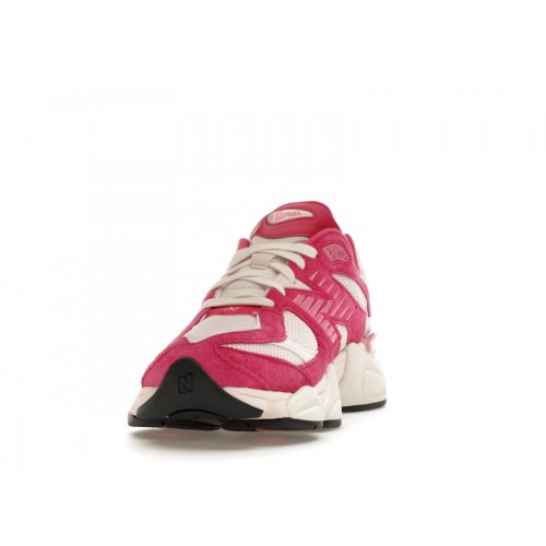 Кроссы New Balance 9060 Fuchsia Pink - мужская сетка размеров