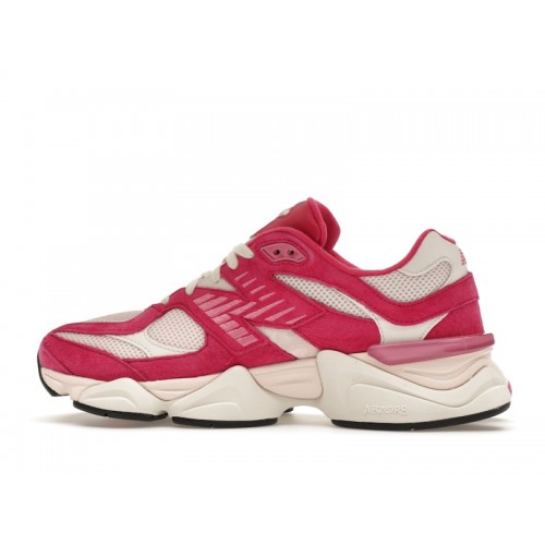 Кроссы New Balance 9060 Fuchsia Pink - мужская сетка размеров