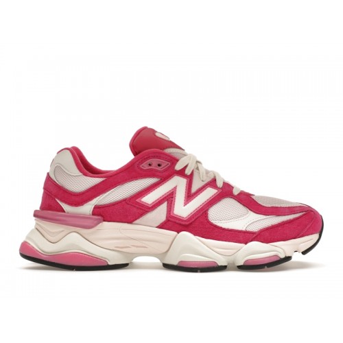 Кроссы New Balance 9060 Fuchsia Pink - мужская сетка размеров